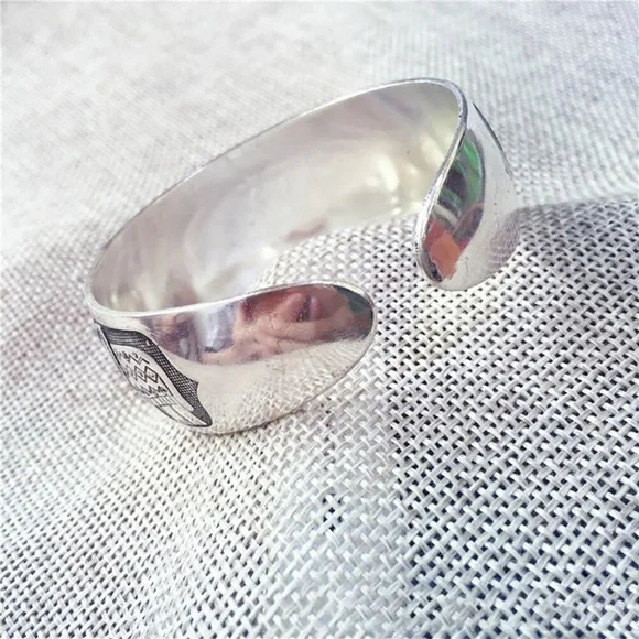 Elephant Tibetan Cuff Bracelet - Picture 2 of 2